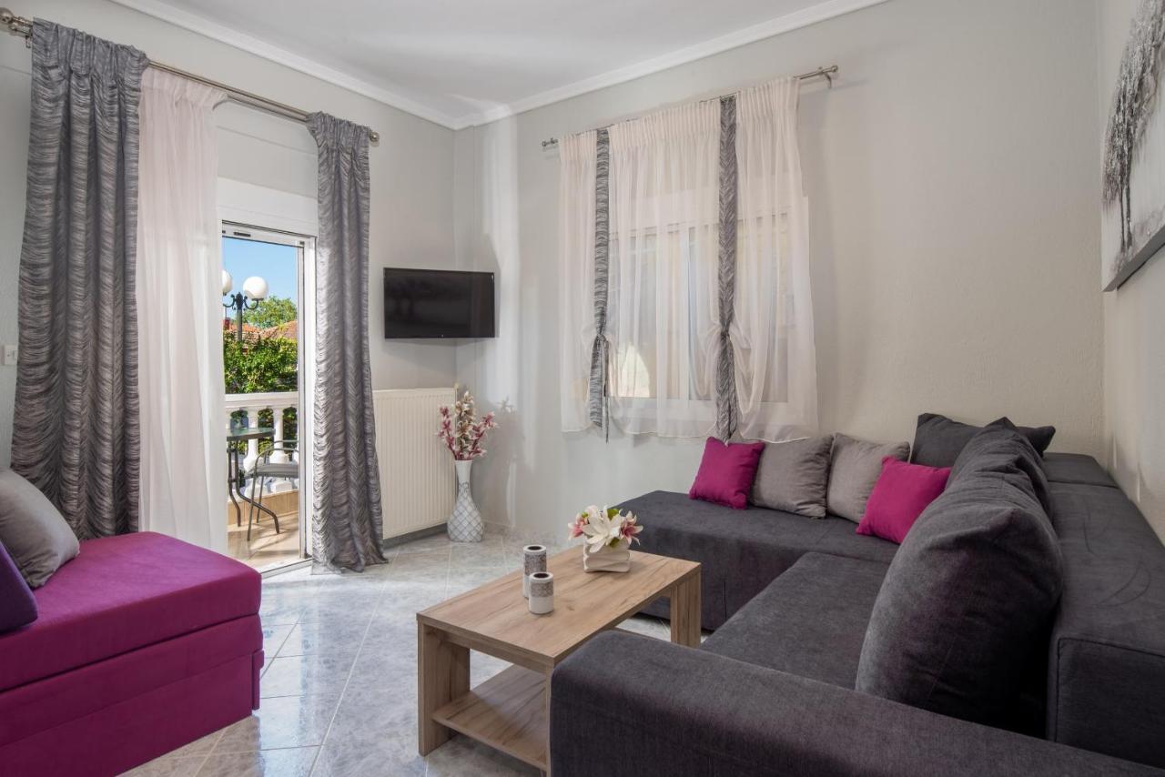 Apartament Family House Nikos 2 Sykia Zewnętrze zdjęcie