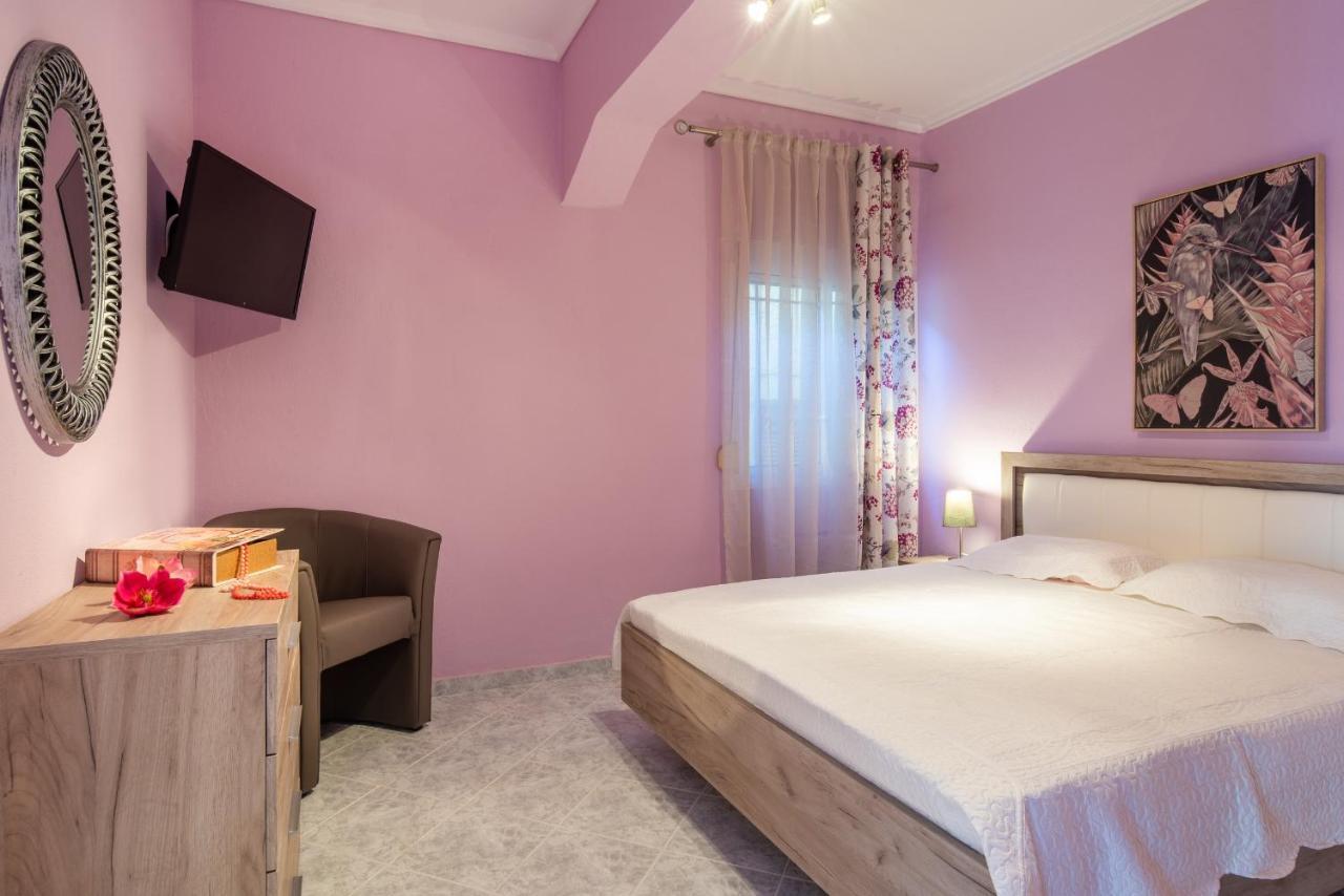 Apartament Family House Nikos 2 Sykia Zewnętrze zdjęcie