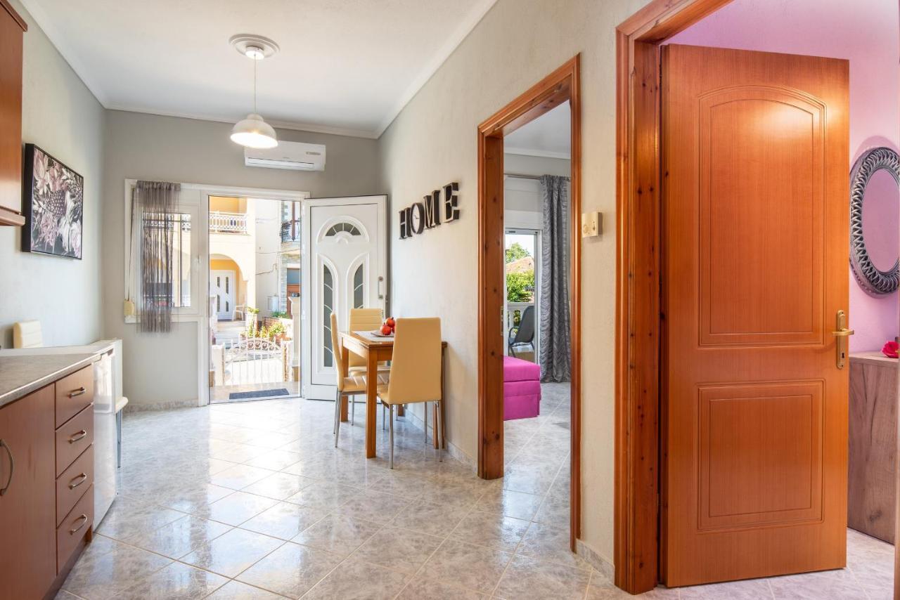 Apartament Family House Nikos 2 Sykia Zewnętrze zdjęcie