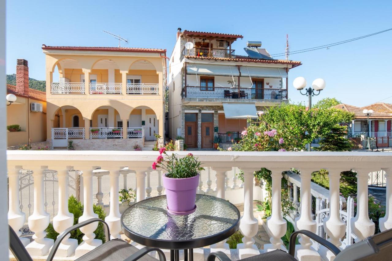 Apartament Family House Nikos 2 Sykia Zewnętrze zdjęcie
